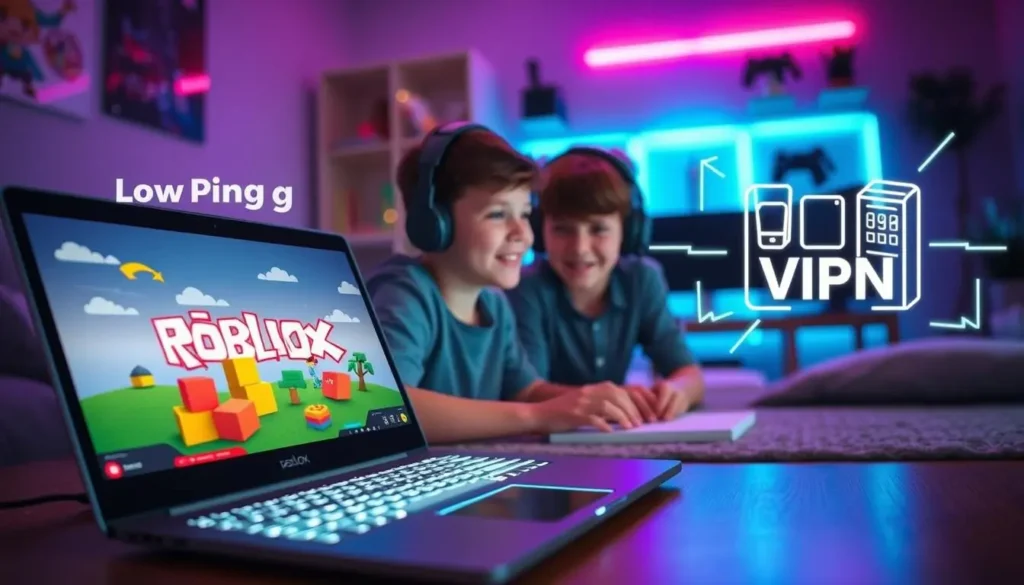 roblox low ping vpn