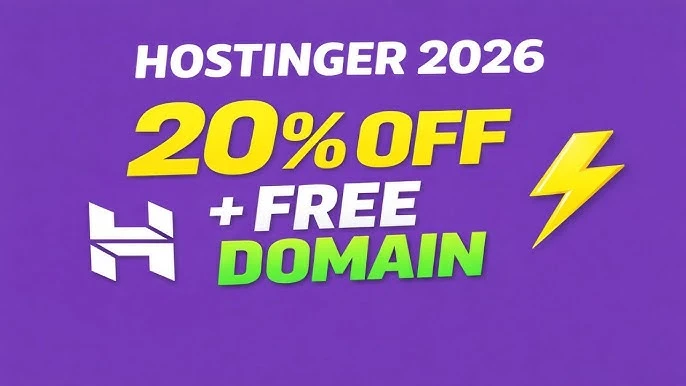 Hostinger 2026-20%OFF