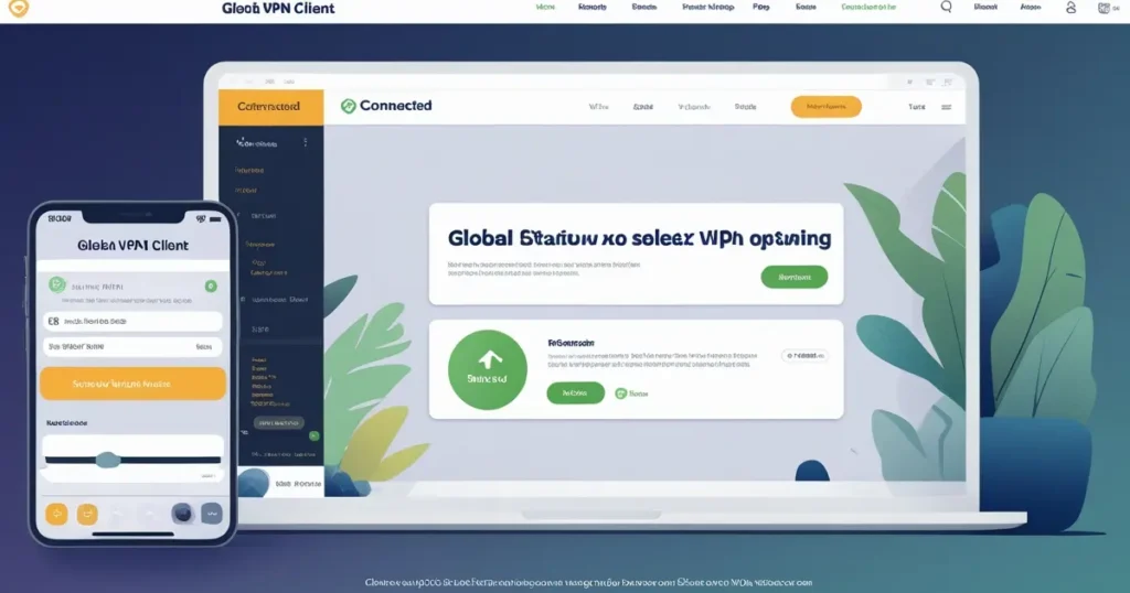 global vpn client steps