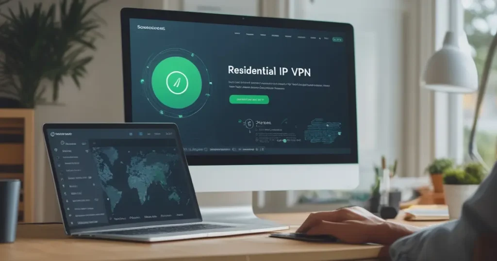 residential ip vpn steps