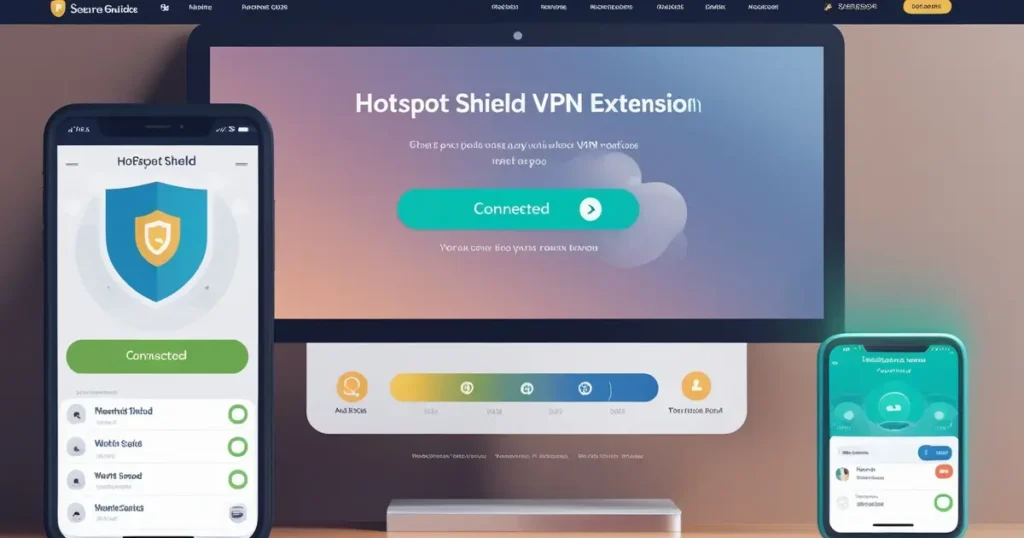 hotspot shield vpn extension steps