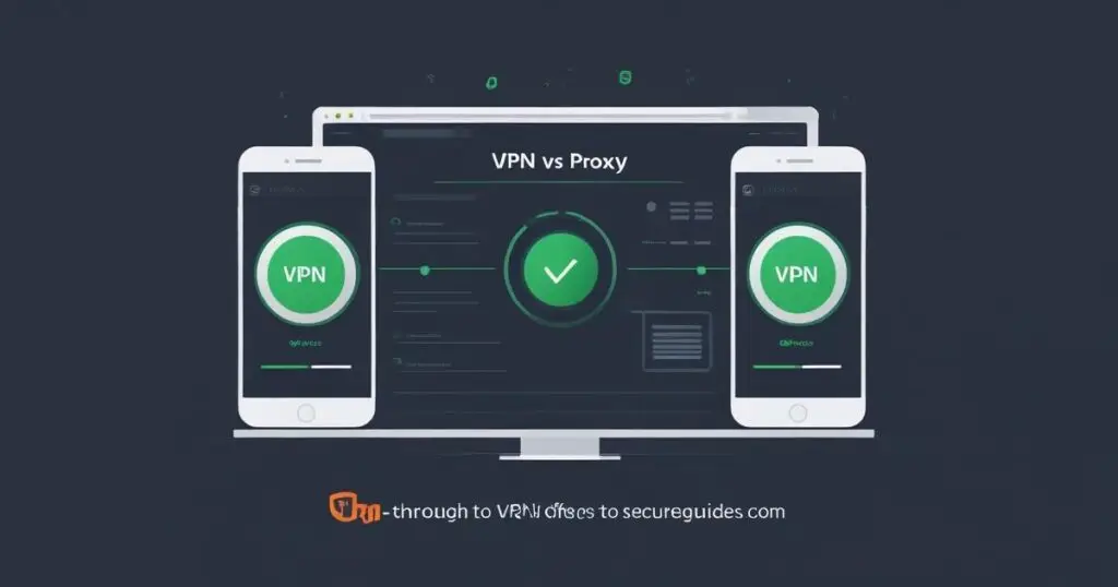 vpn vs proxy steps