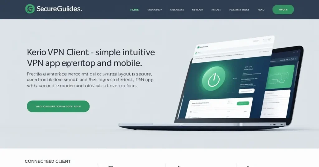 kerio vpn client steps