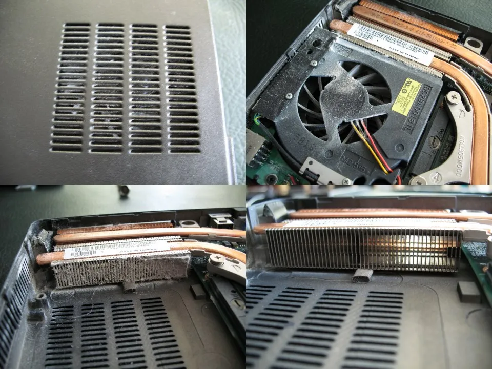 Signs your computer has a virus — an overheating laptop, a common warning sign