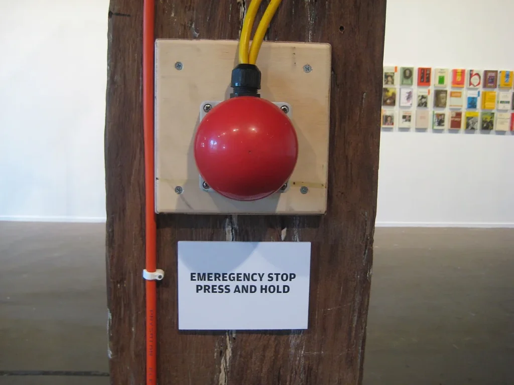 VPN kill switch explained — an emergency stop button representing how a kill switch cuts your connection
