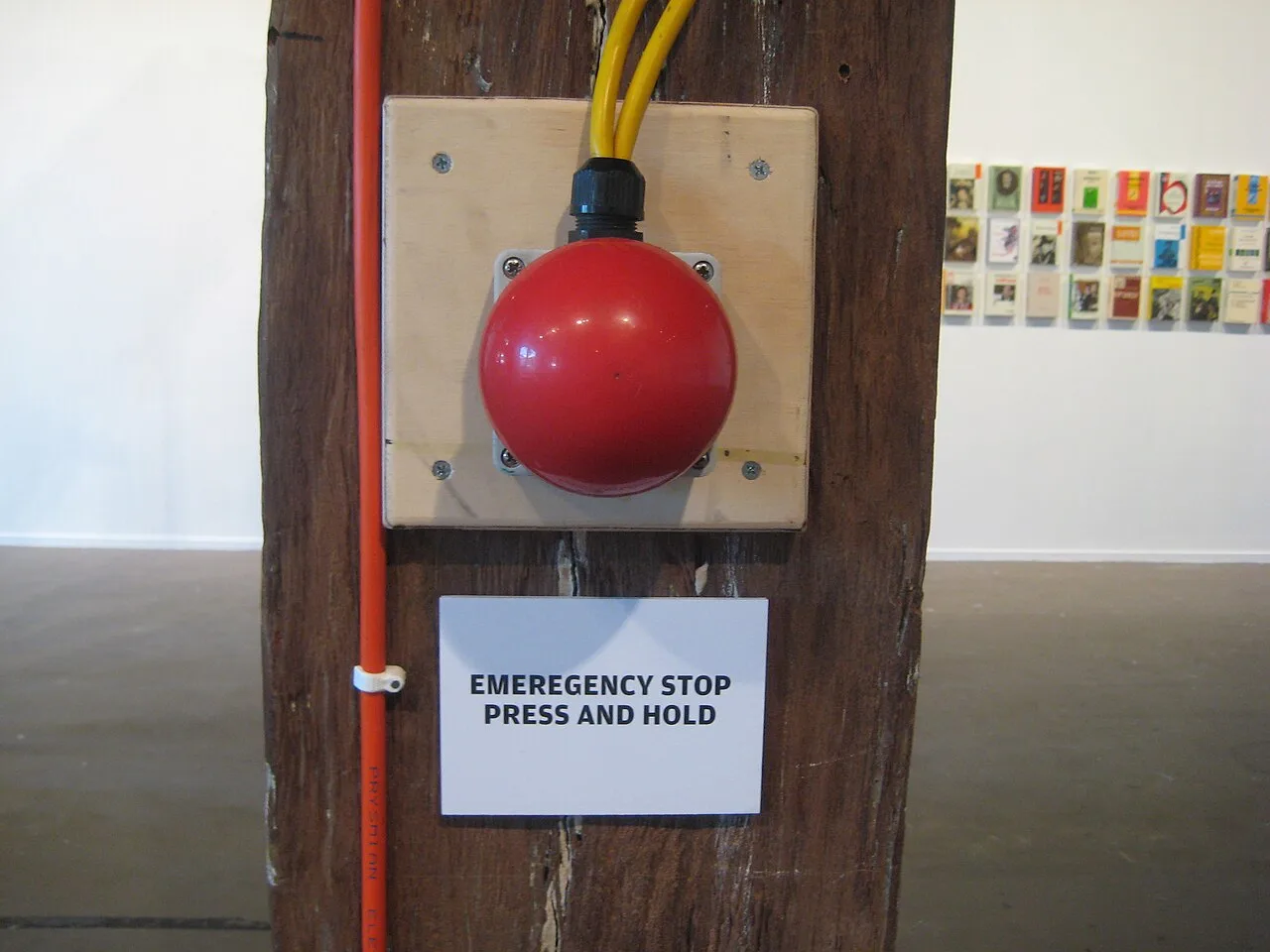 VPN kill switch explained — an emergency stop button representing how a kill switch cuts your connection