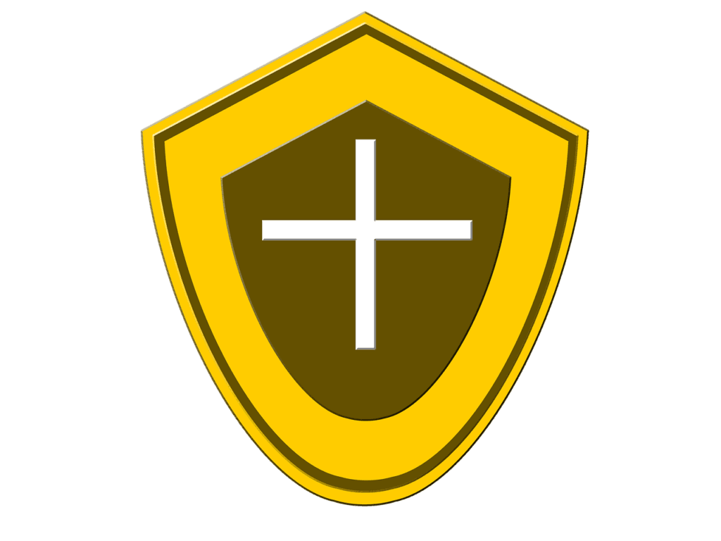 Antivirus shield protection illustration - free security software