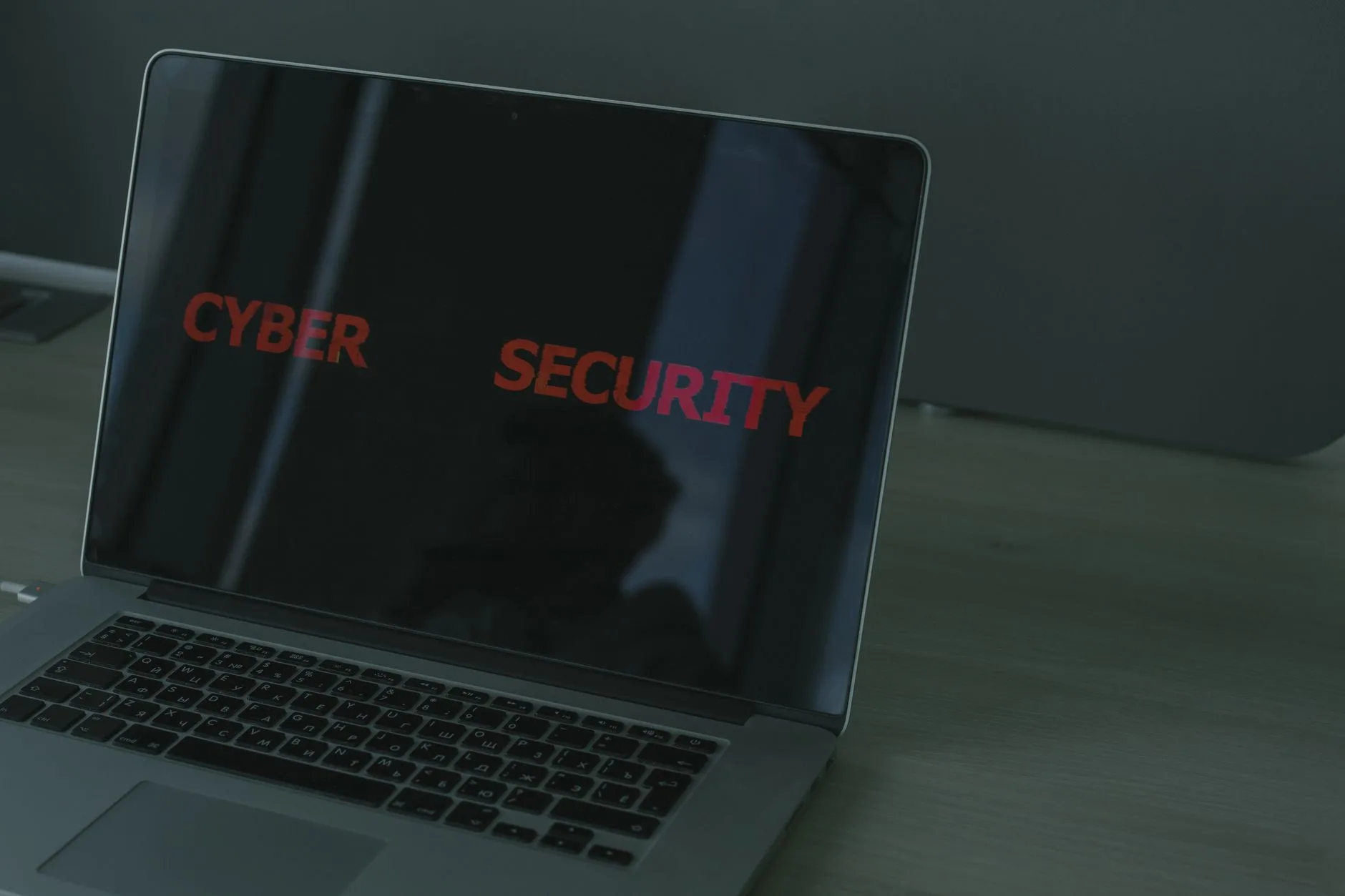 Laptop showing antivirus protection screen — Windows 11