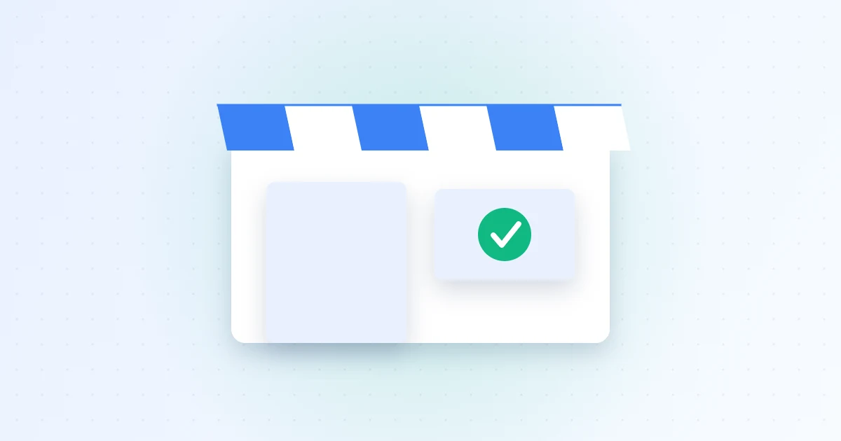 Illustration of a storefront representing voucher resellers